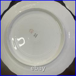 Set Of 12 Limoges JPL / Elite William Lycett Decorated Heavy Gilded Minty 1906