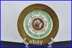 Set Of 4 Le Mieux China Hand Decorated 24 Karat Gold 6 Bread & Butter Plates