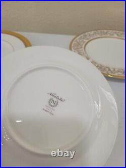 Set Of 4 Noritake Summit Gold China 5 Piece Place Settings New Unboxed