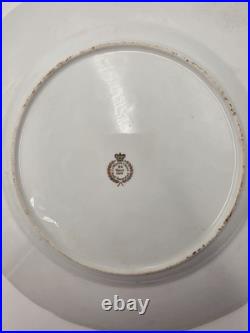 Set Of 6 Vintage Le mieux China 24K Gold Trim Mint Green Floral Cabinet Plates