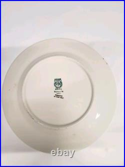 Set Of 7 Royal Bavarian Hutschenreuther Selb Bavaria Plate 10 1/2 22K Gold Enc Set Of 7 Royal Bavarian Hutschenreuther Selb Bavaria Plate 10 1/2 22K Gold Enc