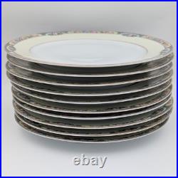 Set of 10 Discontinued Thomas Bavaria Fine Porcelain 10 Dinner Plates #3816
