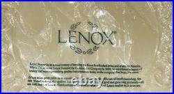 Set of 2 Lenox Georgian Collection 11.5 Cake Plates Gold Trim Ivory China NIB