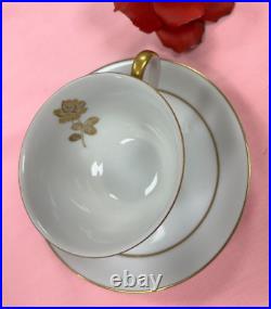 Set of- 45 PCS-Sango Gold Rose FineJ China Set with Servers, etc. Japan