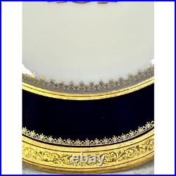 Sèvres Porcelain Château des Tuileries 1848 Heraldic Armorial Cabinet Plate