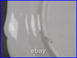 Sevres Style Hand Painted Watteau Scene Celeste Blue & Raised Gold Plate B Sevres Style Hand Painted Watteau Scene Celeste Blue & Raised Gold Plate B