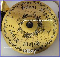 Sleigh Porcelain Symphonium Music Box by Mr. Christmas Gold Label Free U. S. Ship