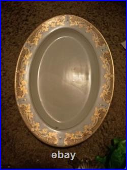 Sone China 2477 Service for 12. Vintage Japan. Gold And Black Porcelain 70 pc
