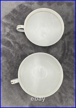 Sonnet Fine China White With Gold Trim Sonnet Fine China White With Gold Trim