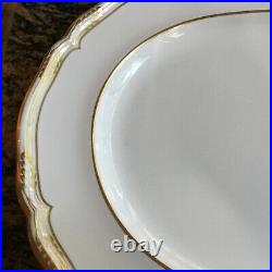 Spode england 15 Oval Serving Platter Sheffield pattern Bone China R-568