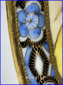 Stunning Set Of 7 Antique Nippon 9 3/4 5 1/8 Decorative Gold Gilt Bowls