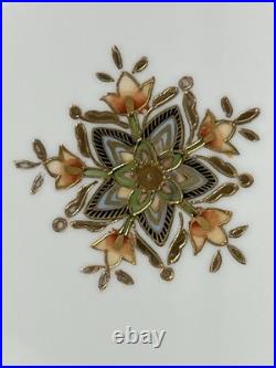 Stunning Set Of 7 Antique Nippon 9 3/4 5 1/8 Decorative Gold Gilt Bowls