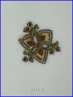 Stunning Set Of 7 Antique Nippon 9 3/4 5 1/8 Decorative Gold Gilt Bowls