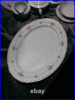 Style House Fine China Princess gold rim floral design made in Japan