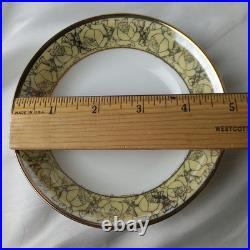 Superior China Bavaria (baveria) Warranted 22 Carat Gold Dinner Set (71 Pieces)