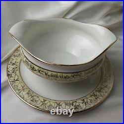 Superior China Bavaria (baveria) Warranted 22 Carat Gold Dinner Set (71 Pieces)