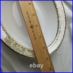 Superior China Bavaria (baveria) Warranted 22 Carat Gold Dinner Set (71 Pieces)