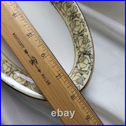 Superior China Bavaria (baveria) Warranted 22 Carat Gold Dinner Set (71 Pieces)