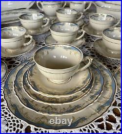 Syracuse china -Carvel -Federal Shape-dinnerware set- 8 Place Setting + Serving