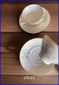 Thomas Germany Plate Set Fine Porcelain China 63 Pc Floral Pattern Gold Trim