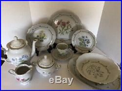 Tienshan Floriade Porcelain Fine China (6 place setting) 35+ Pieces Floral Gold