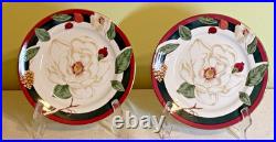 Tienshan Magnolia Fine China 20-Pc Set #2360-Porcelain-Gold Trim-New in Box 1996