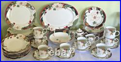 Tienshan Magnolia Fine China-5 Pc Place Settings for 8 with 5-Piece Service-45 Pcs