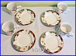 Tienshan Magnolia Fine China-5 Pc Place Settings for 8 with 5-Piece Service-45 Pcs