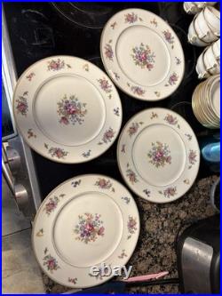 Tirschenreuth QUEEN'S ROSE Porcelain china set, Pattern 4416 Vintage 1920-1950