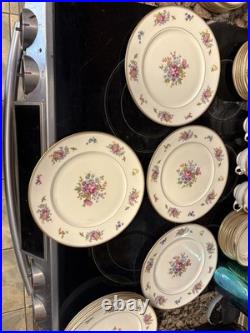 Tirschenreuth QUEEN'S ROSE Porcelain china set, Pattern 4416 Vintage 1920-1950