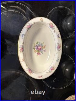 Tirschenreuth QUEEN'S ROSE Porcelain china set, Pattern 4416 Vintage 1920-1950 Tirschenreuth QUEEN'S ROSE Porcelain china set, Pattern 4416 Vintage 1920-1950