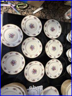 Tirschenreuth QUEEN'S ROSE Porcelain china set, Pattern 4416 Vintage 1920-1950
