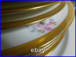 Unique muti brands Antique Dinner China Set of 46 pcs GOLD RIM ROSAL Pattern Unique muti brands Antique Dinner China Set of 46 pcs GOLD RIM ROSAL Pattern