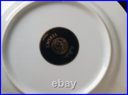 VERSACE Rosenthal China Medusa Red & Gold Dessert, Salad, Dinner Plates 4 Pc Set VERSACE Rosenthal China Medusa Red & Gold Dessert, Salad, Dinner Plates 4 Pc Set