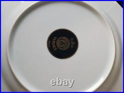 VERSACE Rosenthal China Medusa Red & Gold Dessert, Salad, Dinner Plates 4 Pc Set VERSACE Rosenthal China Medusa Red & Gold Dessert, Salad, Dinner Plates 4 Pc Set