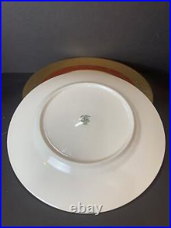 VTG Royal Bavarian China Hutschenreut Selb Bavar Dinner Plates 10.75 W Set Of 6