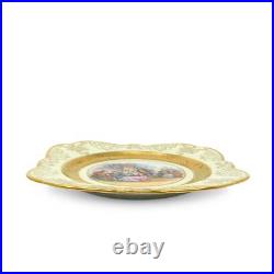 Victoria Czechoslovakia Le Roy Salad/Cabinet Plates (11)