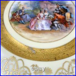Victoria Czechoslovakia Le Roy Salad/Cabinet Plates (11)