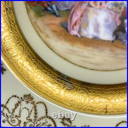 Victoria Czechoslovakia Le Roy Salad/Cabinet Plates (11)