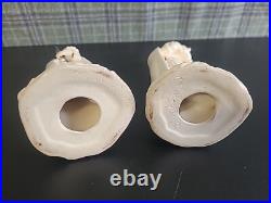 Vintage 1962 White Gold Porcelain China Nativity Large Set Evelyn W. E. W
