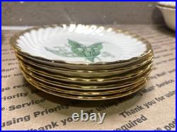 Vintage 35 ROYAL CHINA INC Plates Golden Valley 22 K Gold Trim (LARGE LOT)