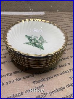 Vintage 35 ROYAL CHINA INC Plates Golden Valley 22 K Gold Trim (LARGE LOT)
