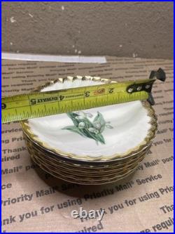 Vintage 35 ROYAL CHINA INC Plates Golden Valley 22 K Gold Trim (LARGE LOT)