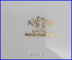 Vintage 65 Piece Set of Kutani China Gold on White
