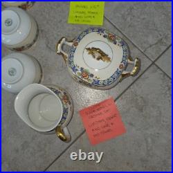 Vintage 94 Piece Limoges China Set Mid 1950s Finest Porcellain Pristine No Chips