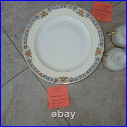 Vintage 94 Piece Limoges China Set Mid 1950s Finest Porcellain Pristine No Chips