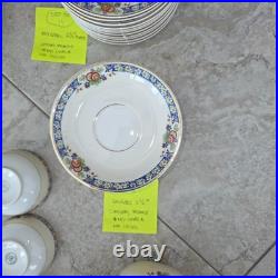 Vintage 94 Piece Limoges China Set Mid 1950s Finest Porcellain Pristine No Chips