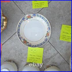 Vintage 94 Piece Limoges China Set Mid 1950s Finest Porcellain Pristine No Chips
