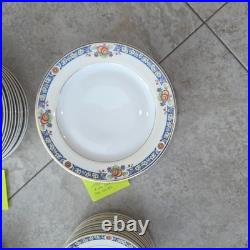 Vintage 94 Piece Limoges China Set Mid 1950s Finest Porcellain Pristine No Chips