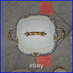 Vintage 94 Piece Limoges China Set Mid 1950s Finest Porcellain Pristine No Chips